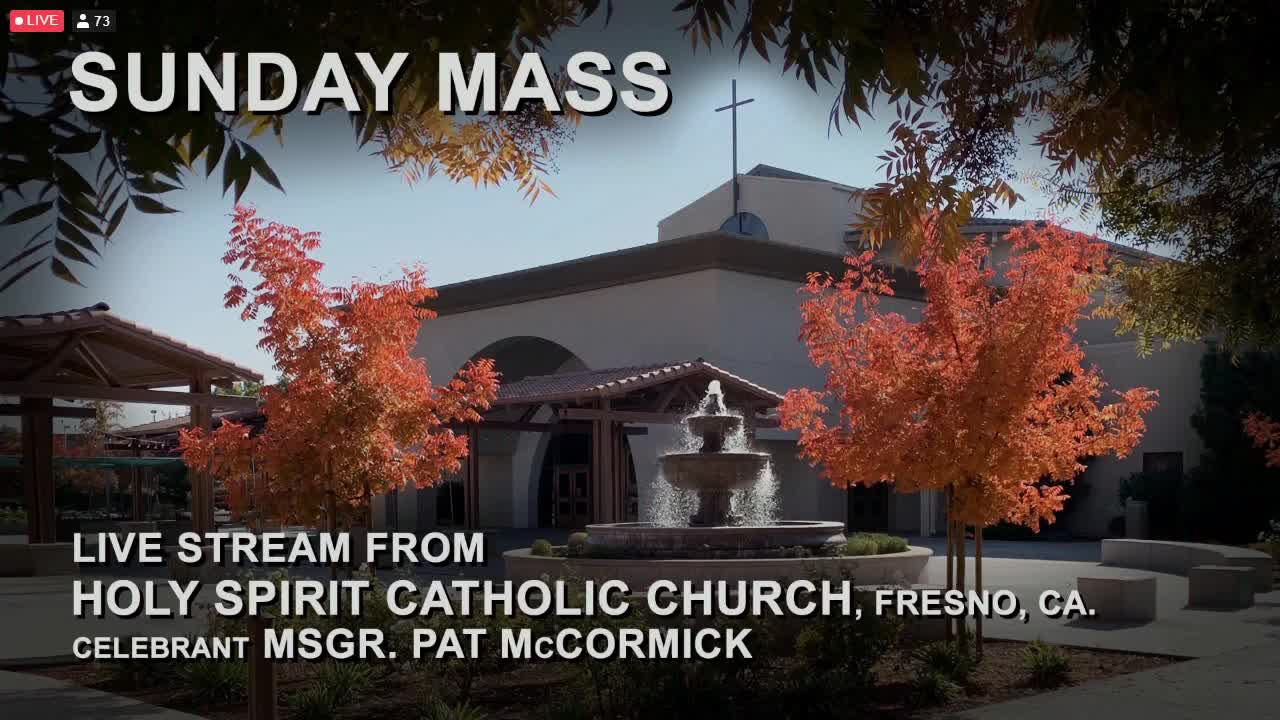 Holy Spirit Catholic Church Mass 1/10/21 CMAC Fresno/Clovis