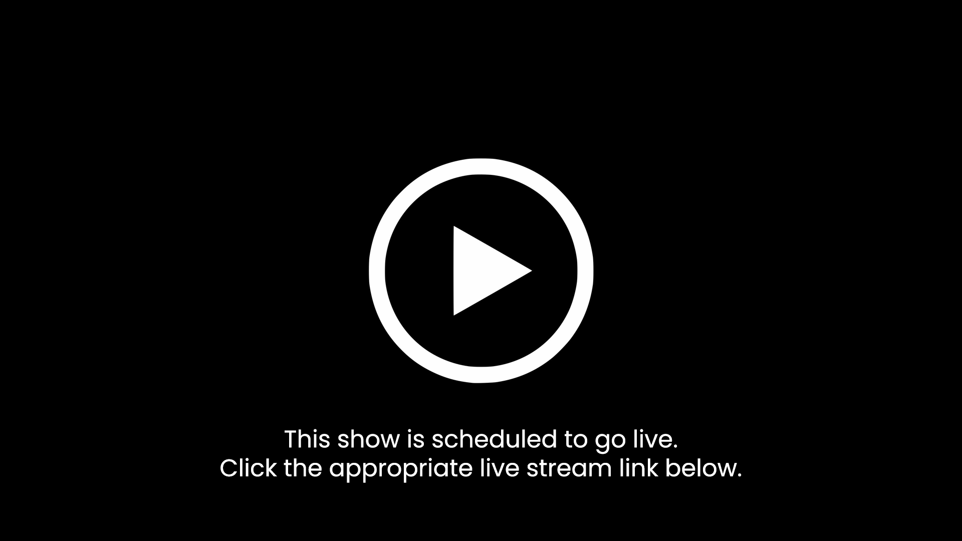 CMAC 1 - Public Live Stream